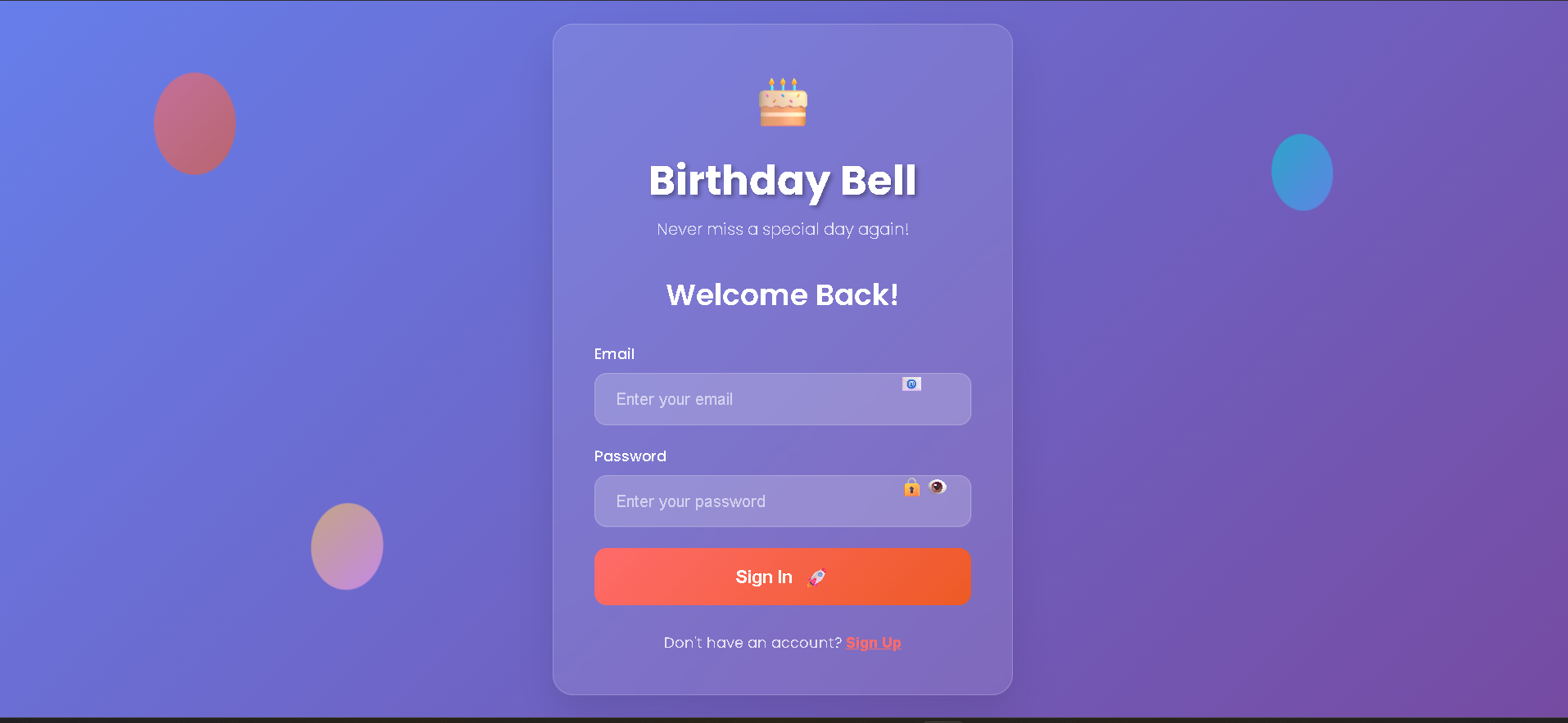 Birthday-bell-app